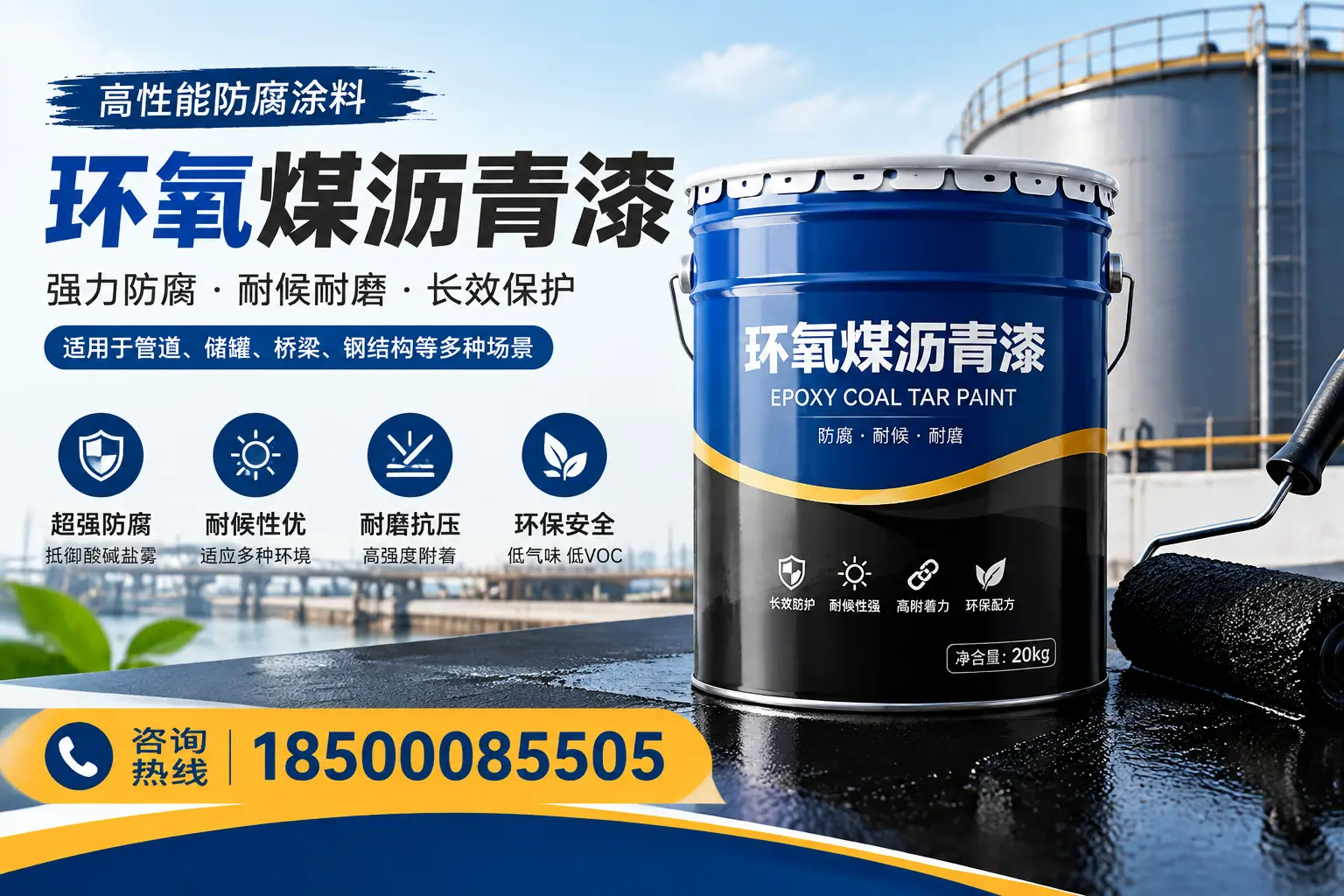 环氧煤沥青漆的施工步骤详解,随州装修必备知识